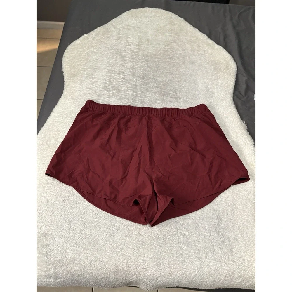 New Old‎ Navy Womens Red Active Quick Dry Shorts Plus Size 3X Bottoms